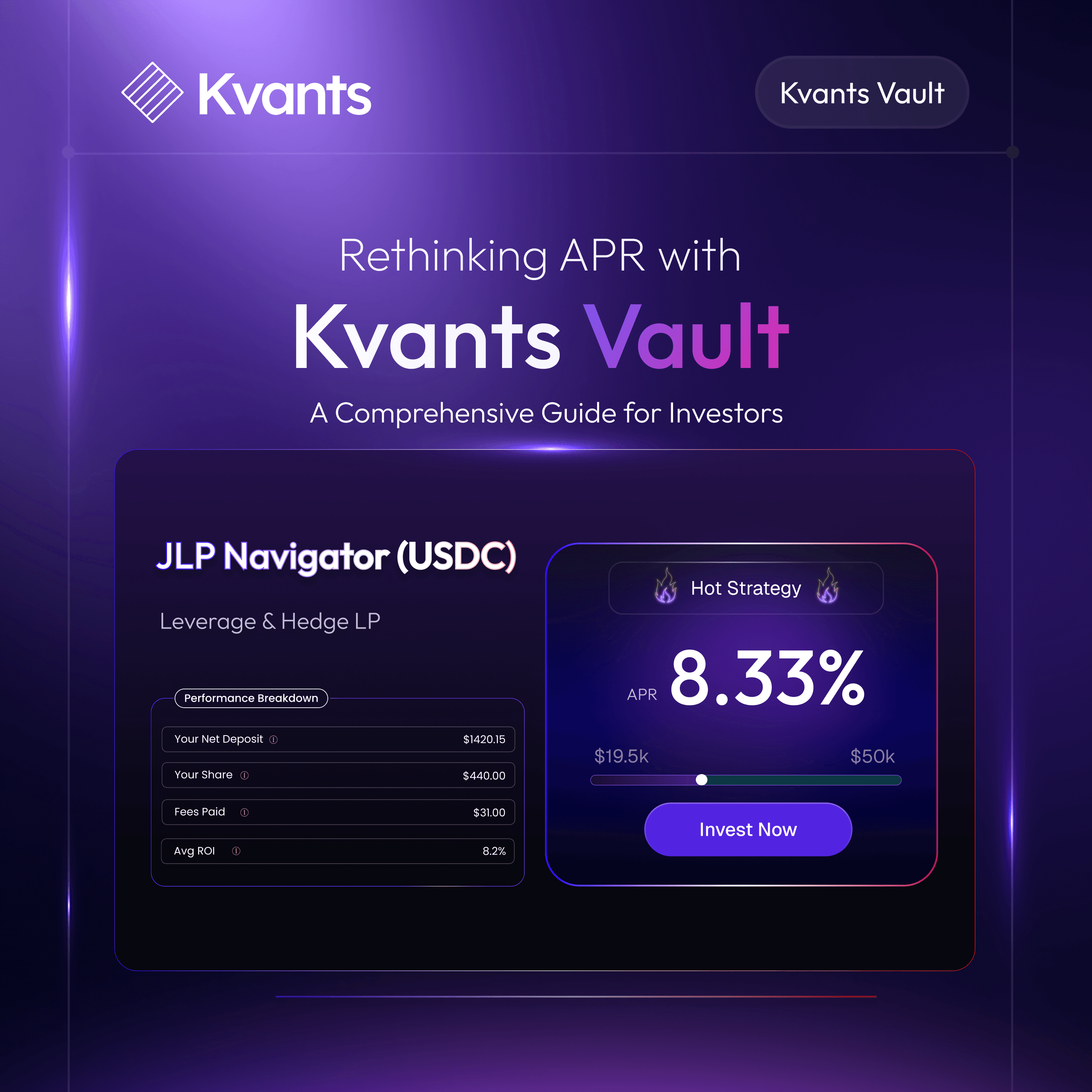 Rethinking APR with Kvants Vaults: A Comprehensive Guide for Investors
