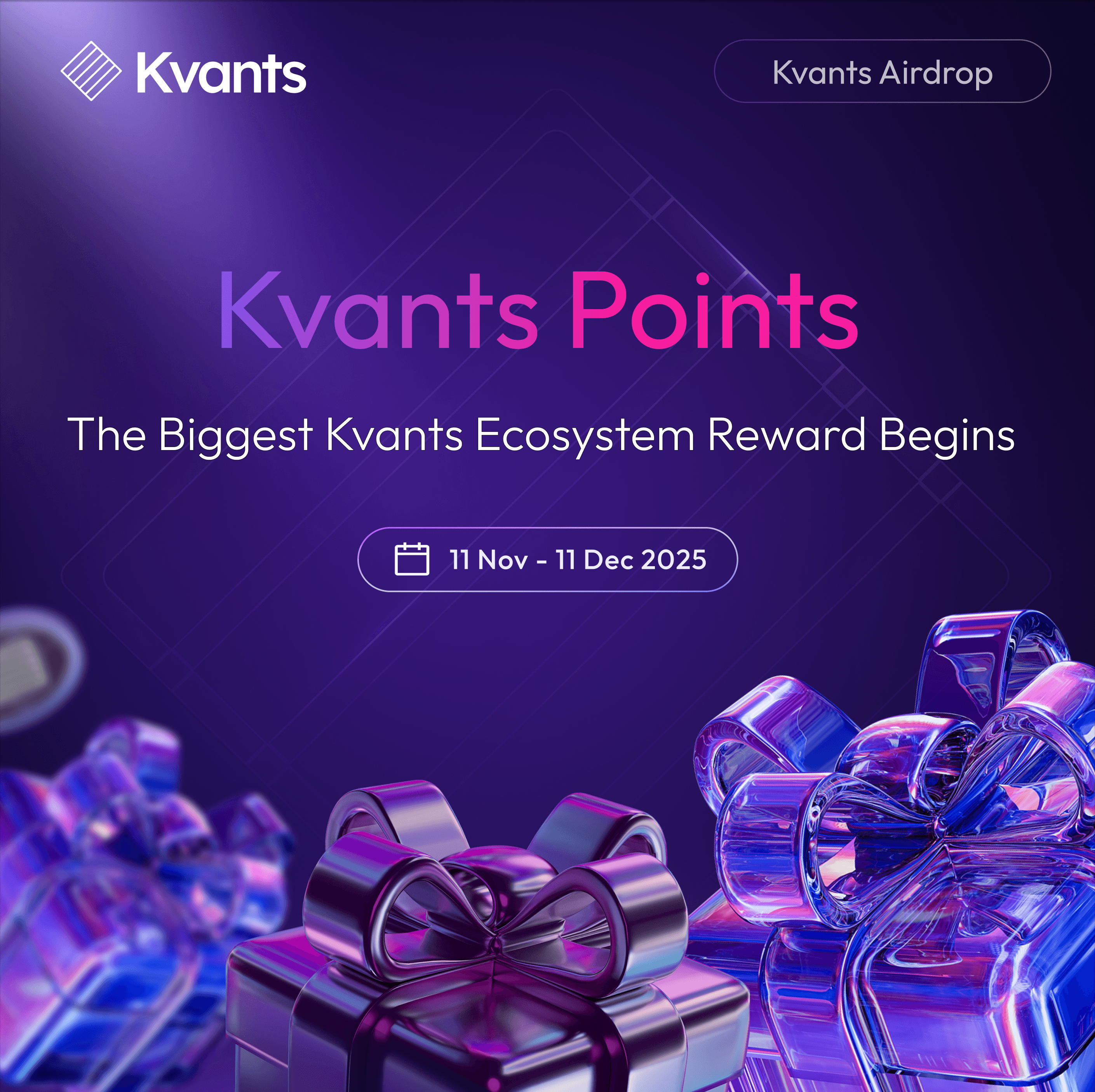 Kvants Points TVL Farming Season 1: The Biggest Kvants Ecosystem Rewards
